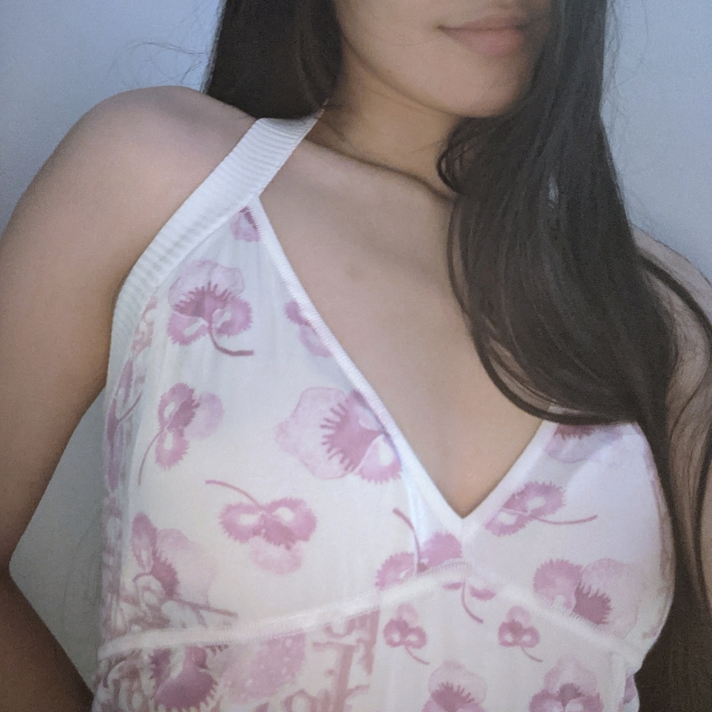 SOLD 💮 Christian Dior cherry blossom monogram top - Picture 1 of 5